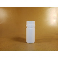 FLACON ROND BLANC PEHD 100 ML