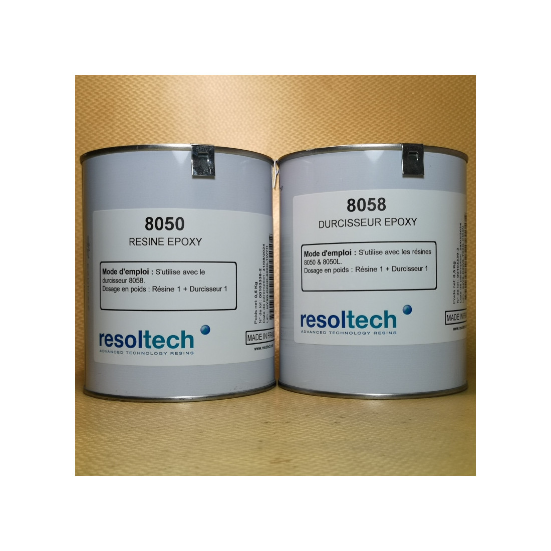 KIT MASTIC EPOXY DE FINITION 8050