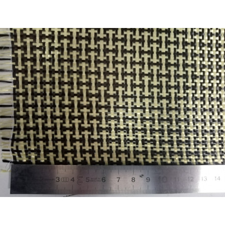 TAFFETAS  ARAMIDE CARBONE 160 G/M² EN 120 CM TAFFETAS  ARAMIDE CARBONE 160 G/M² EN 120 CM