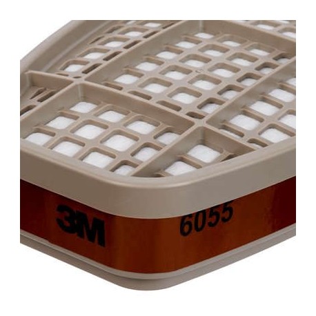 FILTRES ANTIGAZ ET VAPEURS 6055 3M
