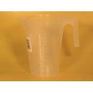 BÉCHER GRADUÉ AVEC ANSE ET BEC 1000 ml