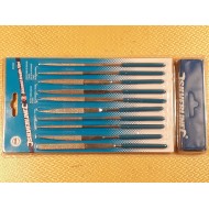 LOT DE 10 LIMES DIAMANTÉES 2